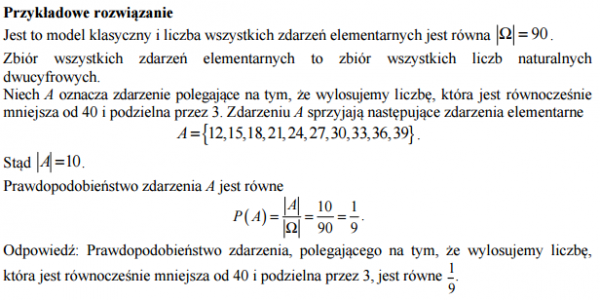 Ze Zbioru Wszystkich Liczb Naturalnych Dwucyfrowych Losujemy Jedną ...